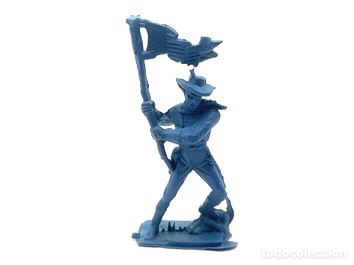 Figurines en Caoutchouc et PVC: ANTIGUA FIGURA EN PLASTICO DE SOLDADO YANKEE. SOLDADO FEDERAL.