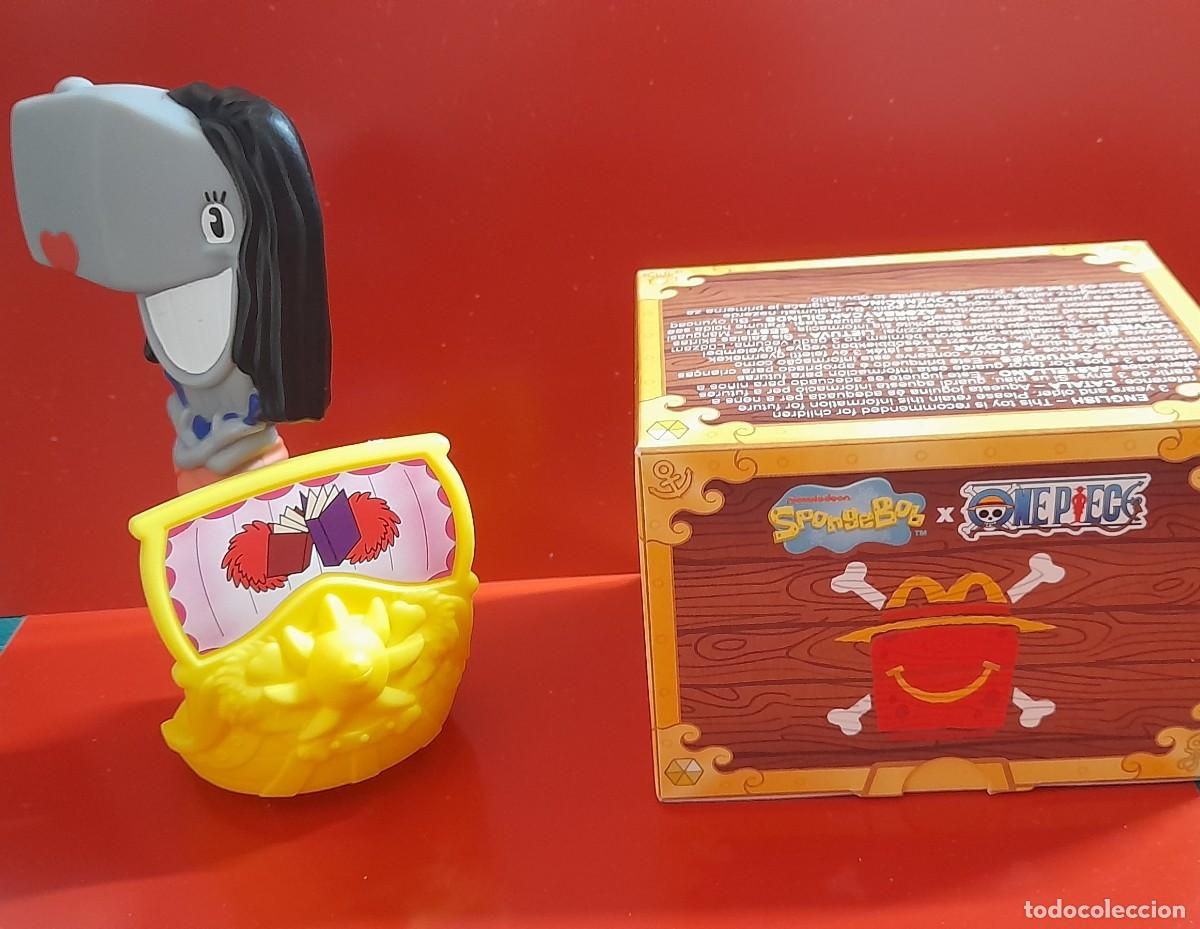 Figuras de goma y PVC: McDonalds - Bob Esponja y One Piece - Pearl x Robin (2026)