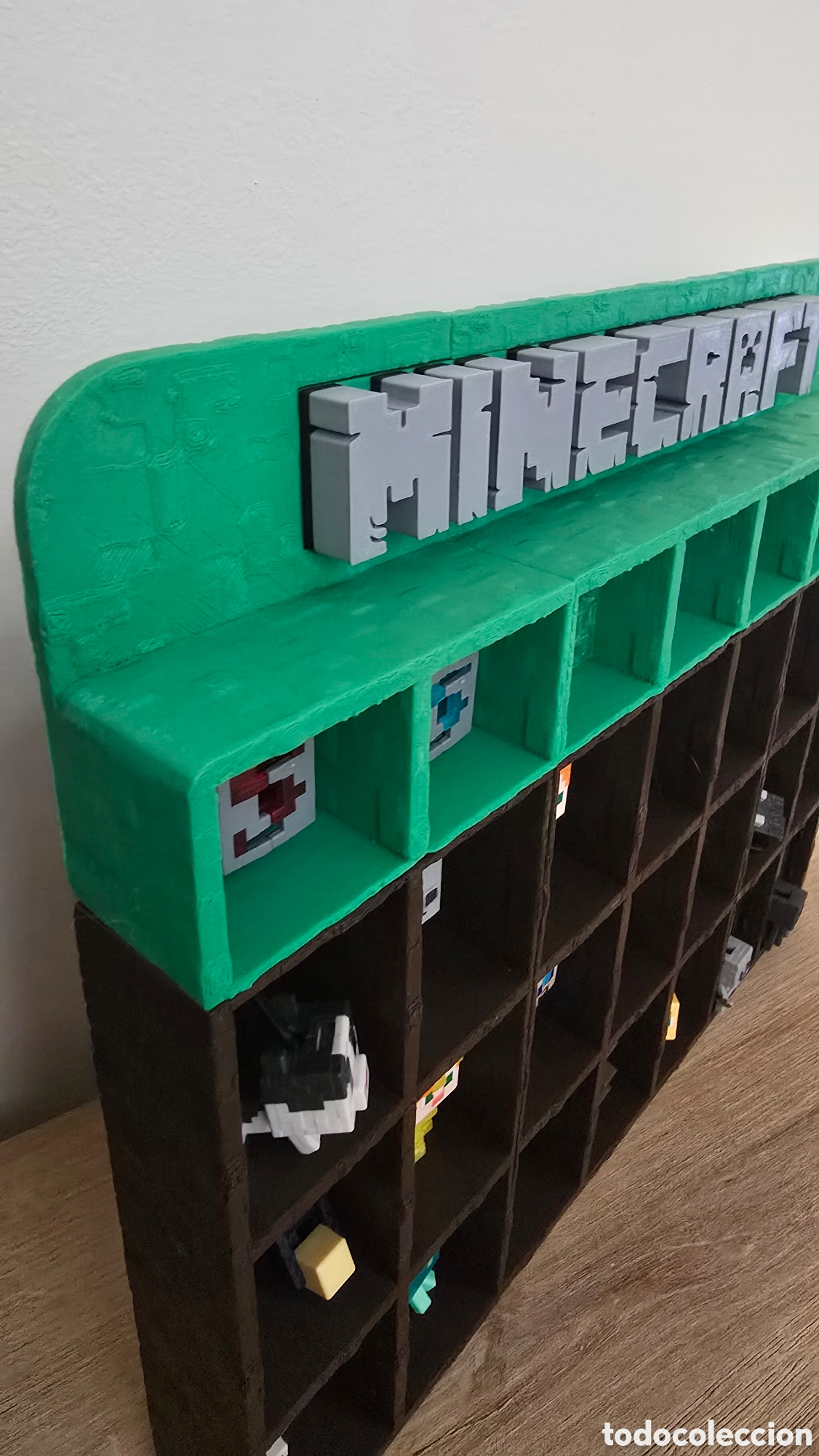Figuras de goma Kinder: Minecraft Kinder Joy Expositor 3D - Foto 2