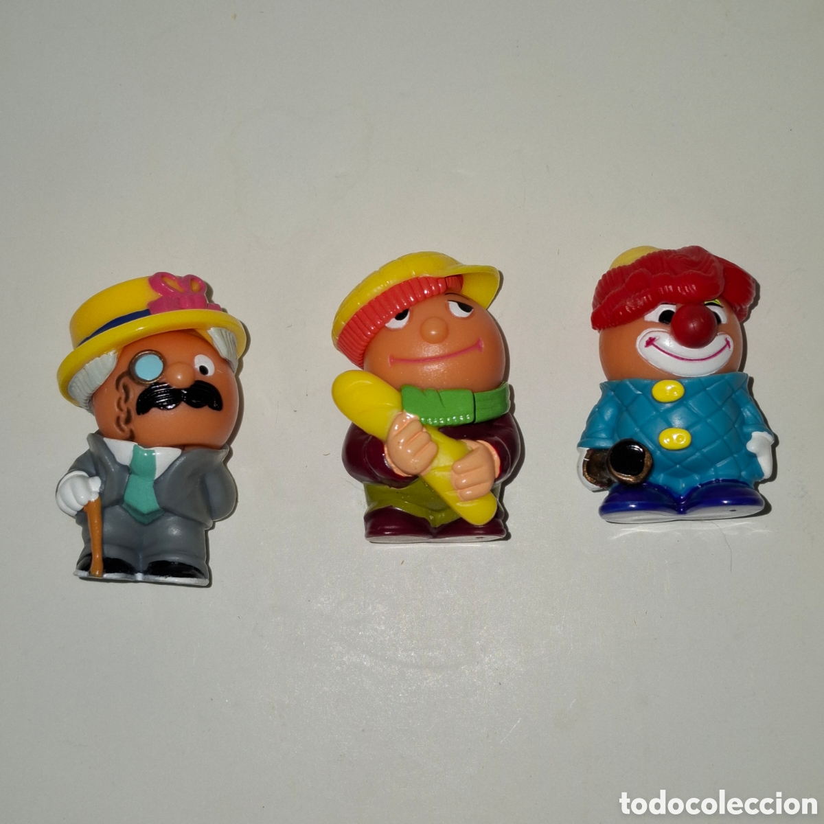 Figuras de goma Kinder: FIGURAS PROMOCIONALES DESMONTABLES KINDER SORPRESA FERRERO CABEZONES BALL HEADS