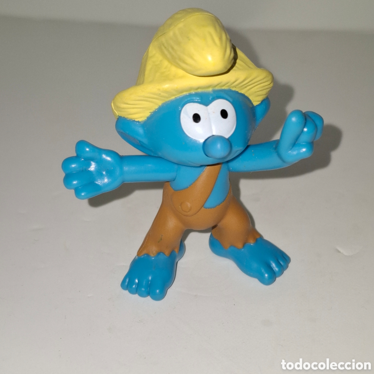 Figuras de goma y PVC: FIGURA PROMOCIONAL HAPPY MEAL MCDONALD'S PREMIUM MCDONALDS PEYO PITUFO SMURFS