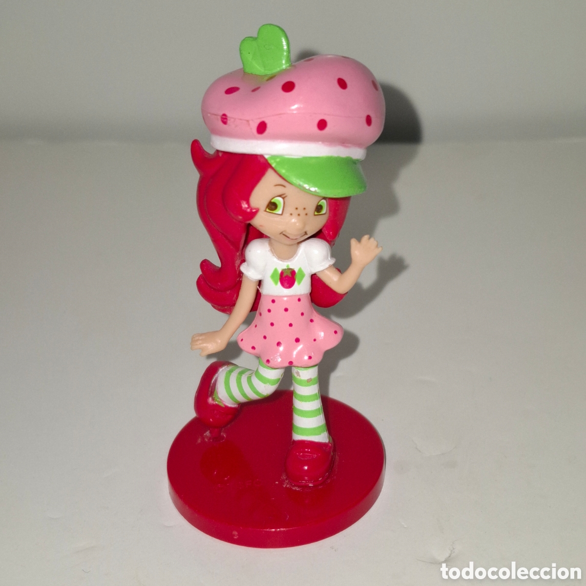 Figuras de goma y PVC: TARTA DE FRESA FIGURA DE PVC STRAWBERRY CAKE