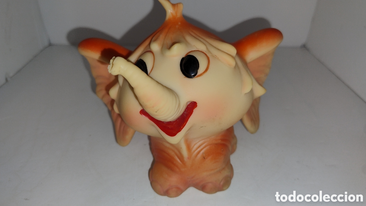 Figuras de goma y PVC: Elefante de goma con sonido
