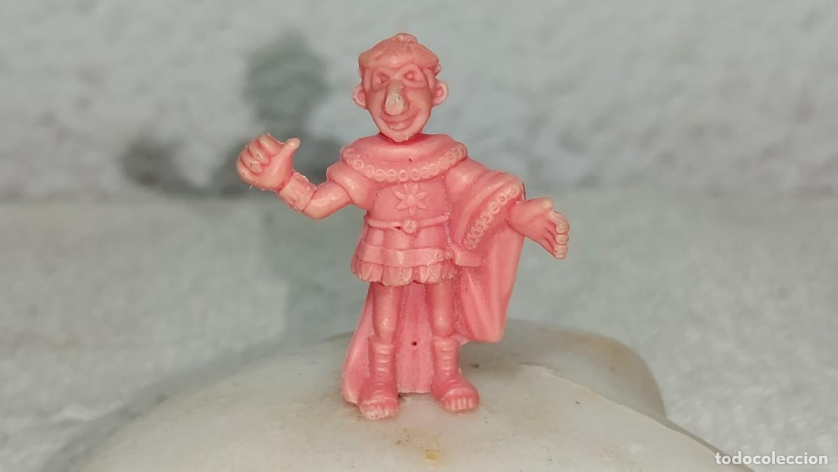Figuras de goma y PVC: DUNKIN : ANTIGUA FIGURA DE PLASTICO ASTERIX Y OBELIX - JULIO CESAR - A&Ntilde;OS 80 DARGAUD
