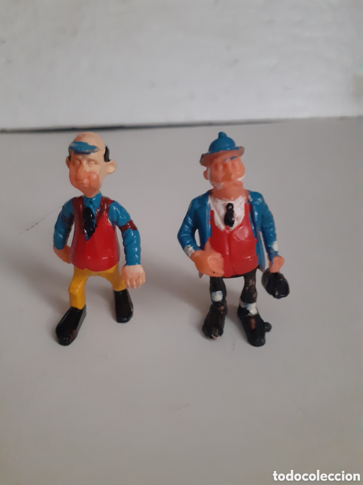 Figuras de goma y PVC: FIGURAS EXIN BANQUEROS O FUNCIONARIOS ORIGINAL