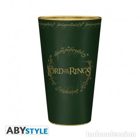 Figuras de goma y PVC: Vaso Premium LORD OF THE RINGS PRANCING PONY 400ML