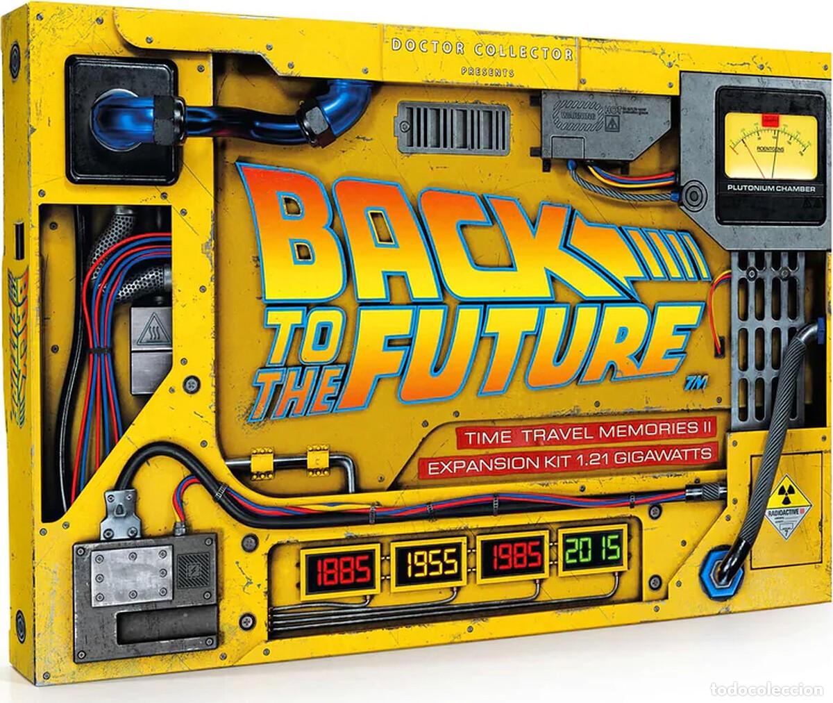 Figuras de goma y PVC: Kit Coleccionista Regreso al Futuro Time Travel Memories II 1.21 Gigawatts