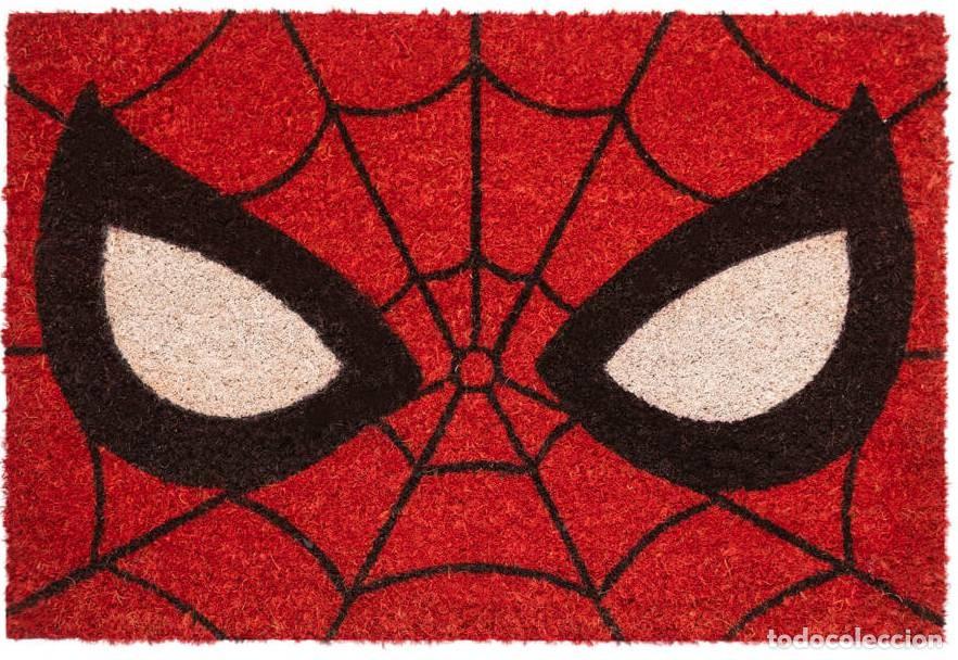 Gummi- und PVC-Figuren: Felpudo Marvel - Spider Man Ojos (40 X 60 X 2)