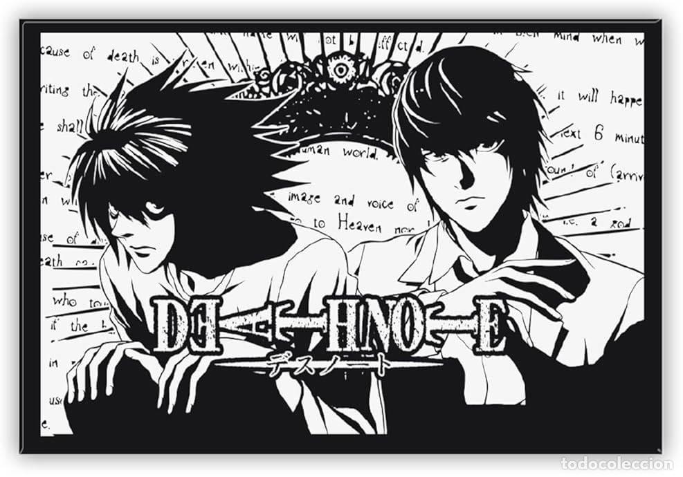 Figuras de goma y PVC: Iman L & Light - Death Note