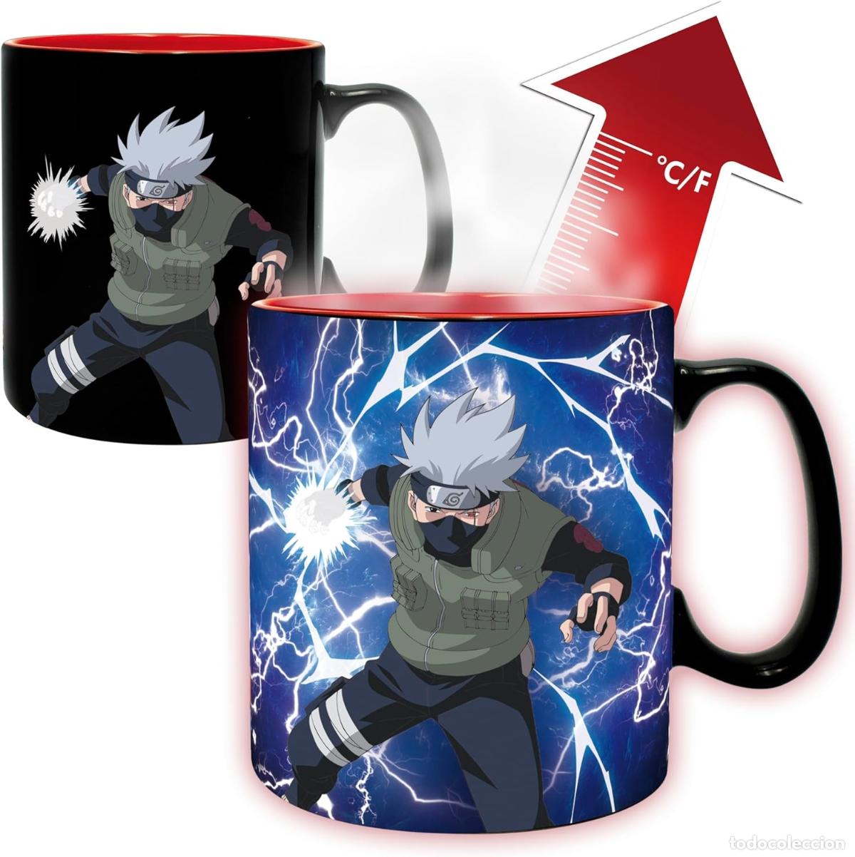 Figuras de goma y PVC: Taza Termica Kakashi & Itachi - Naruto Shippuden