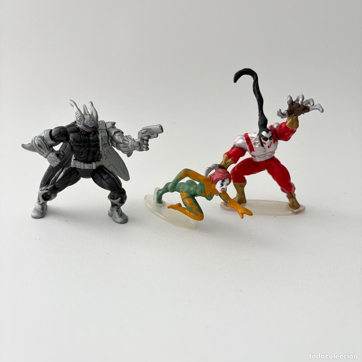 Figuras de goma y PVC: figuras mu&ntilde;ecos Cyber Force Flying SHOC Velocity Ripclaw Mattel 1995