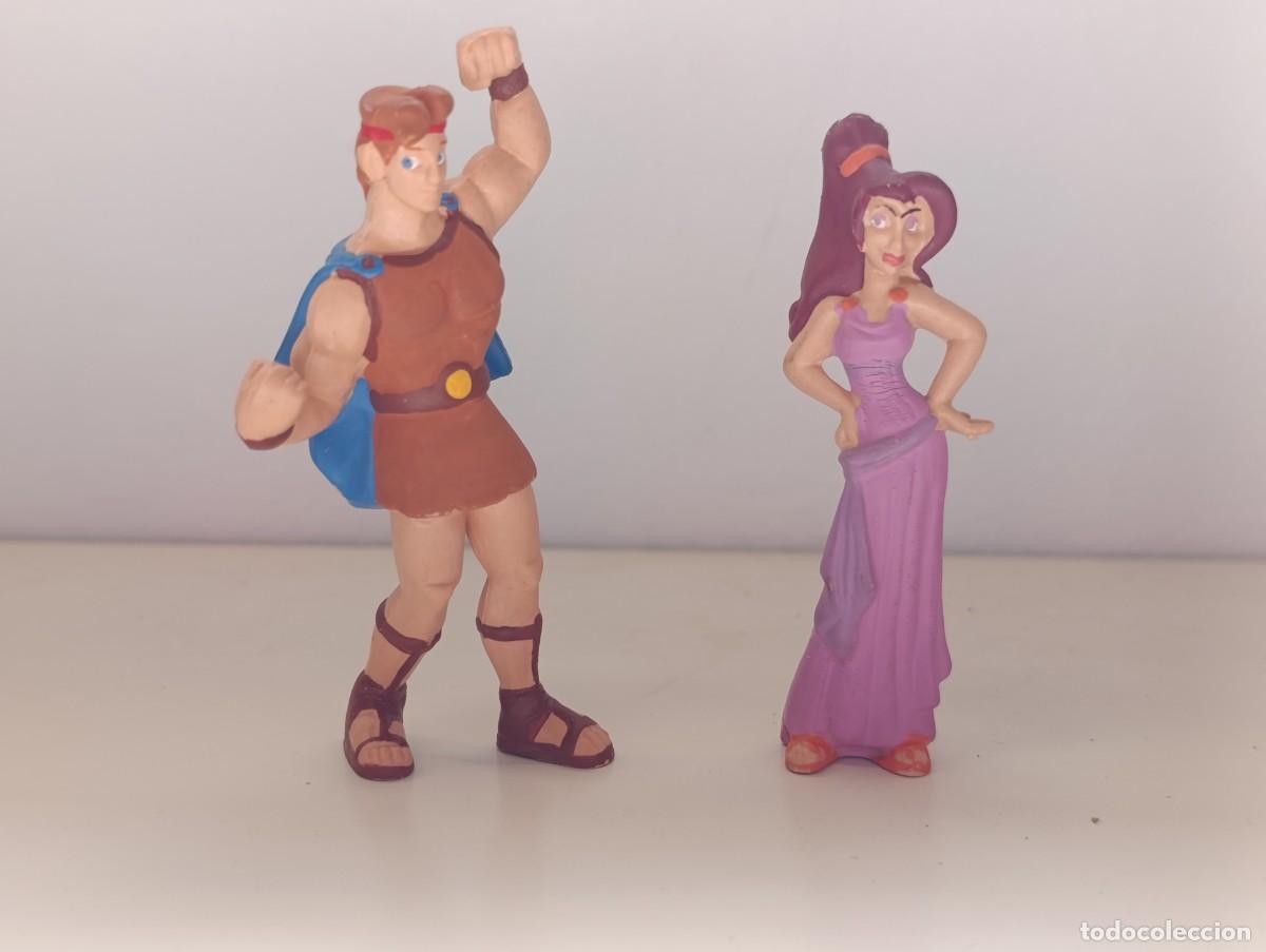 Figuras de goma y PVC: Disney Hercules Bullyland 1997 &mdash; Hercules + Megara