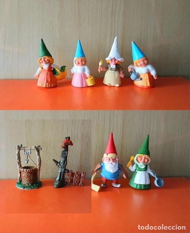Figuras de goma y PVC: Lote 8 Figuras PVC David el Gnomo y Lisa - BRB Star Toys