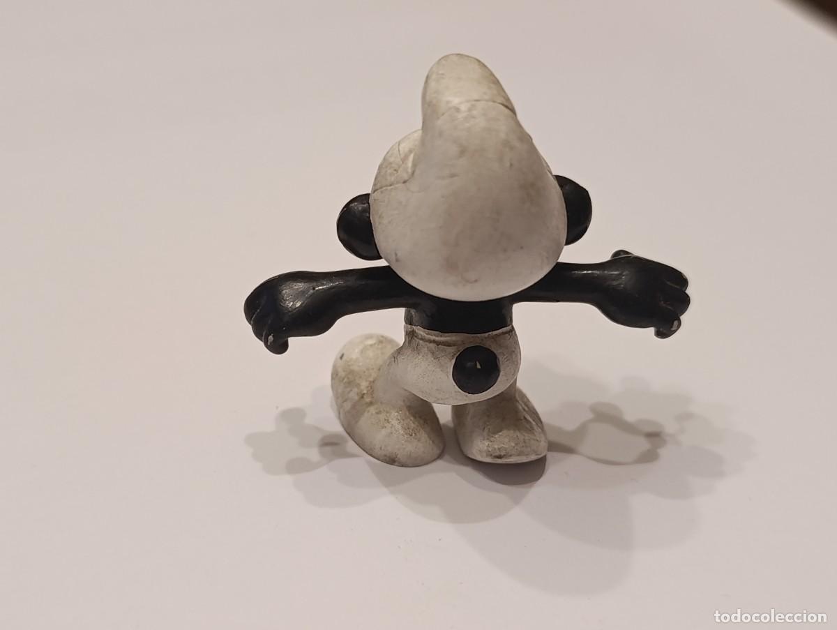 Figuras de goma y PVC: Pitufo Negro Angry Smurf - Foto 3
