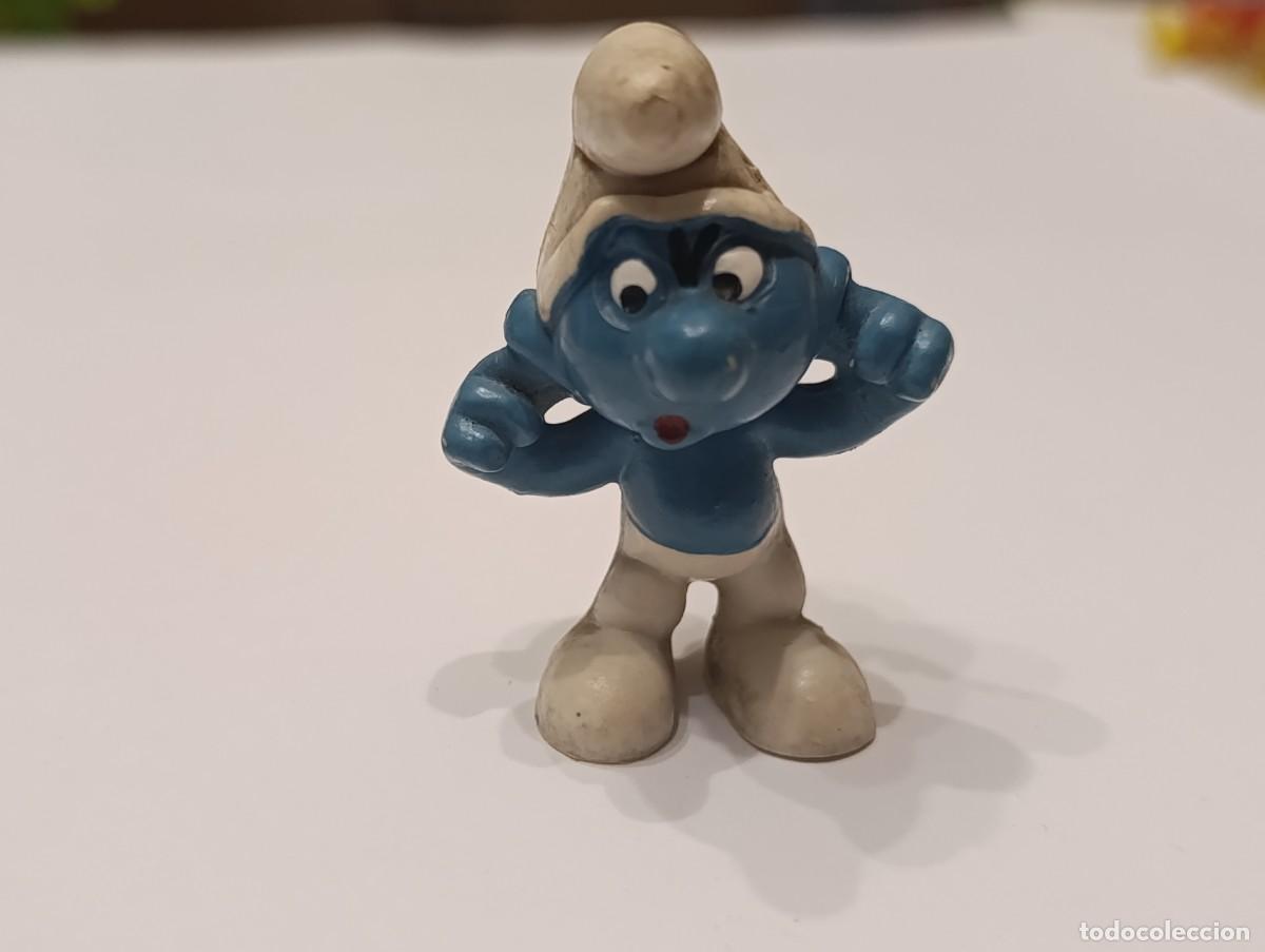 Figuras de goma y PVC: Pitufo Bromista Jokey Smurf - Foto 1
