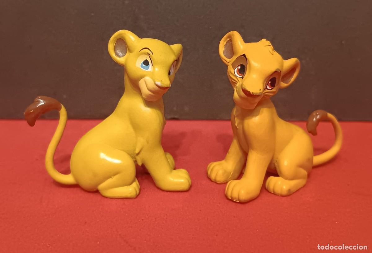 Figuras de goma y PVC: FIGYRAS DE GOMA PVC SERIE DISNEY EL REY LEON SIMBA Y NALA
