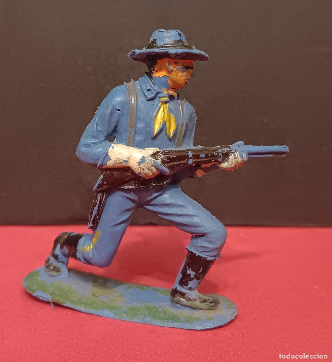 Figuras de goma y PVC: FIGURA SEPTIMO DE CABALLERIA PRIMERA EPOCA COMANSI 70/80 NO PECH NO REAMSA NO LAFREDO NO JECSAN