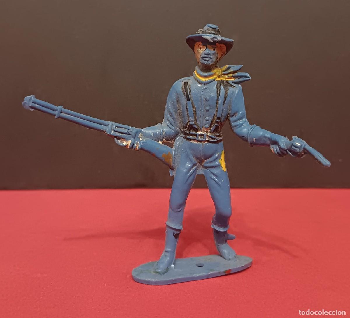 Figuras de goma y PVC: FIGURA SEPTIMO DE CABALLERIA PRIMERA EPOCA COMANSI 70/80 NO PECH NO REAMSA NO LAFREDO NO JECSAN