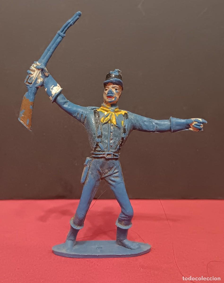 Figuras de goma y PVC: FIGURA SEPTIMO DE CABALLERIA PRIMERA EPOCA COMANSI 70/80 NO PECH NO REAMSA NO LAFREDO NO JECSAN