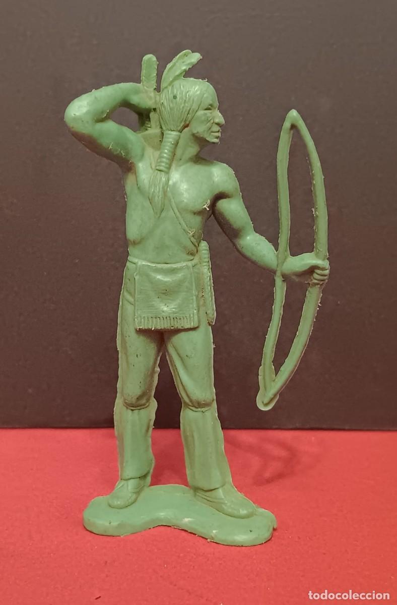 Figuras de goma y PVC: FIGURA INDIO APACHE MOHICANO COMANSI 70/80 NO PECH NO REAMSA NO LAFREDO NO JECSAN