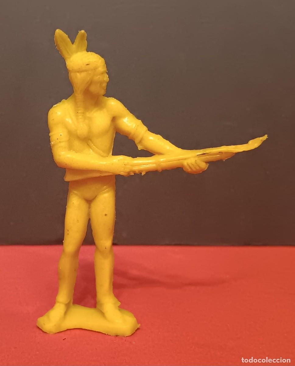 Figuras de goma y PVC: FIGURA INDIO APACHE MOHICANO COMANSI 70/80 NO PECH NO REAMSA NO LAFREDO NO JECSAN