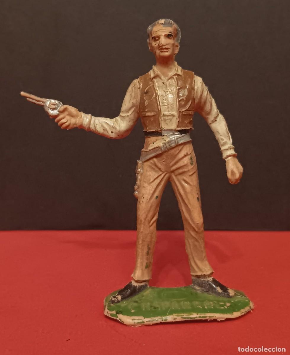 Figuras de goma y PVC: FIGURA JHON CANNON EL GRAN CHAPARRAL COMANSI 70/80 NO PECH NO REAMSA NO LAFREDO NO JECSAN