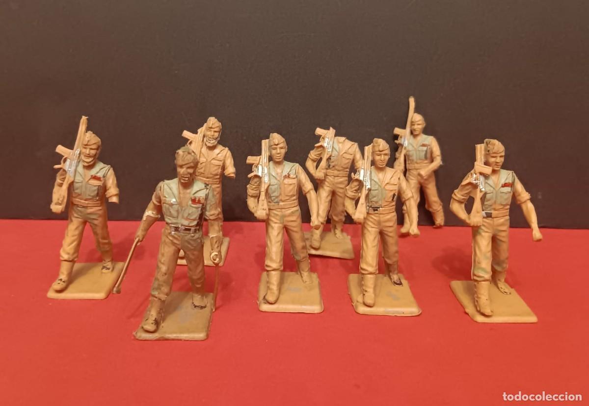 Figuras de goma y PVC: LOTE FIGURAS LEGIONARIOS LEGION REAMSA 70/80 NO PECH NO COMASI GOMARSA NO LAFREDO NO JECSAN