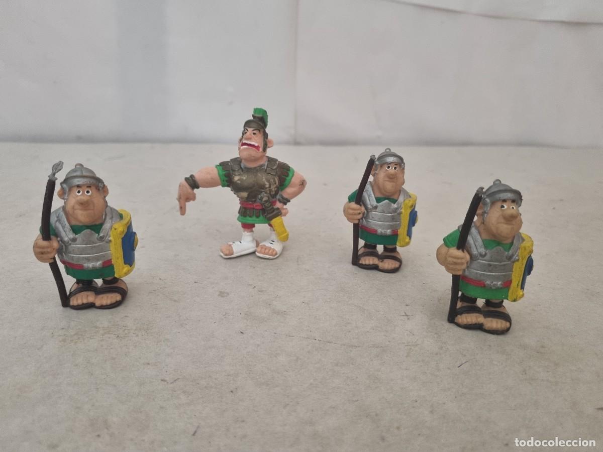 Figuras de goma y PVC: Lote de 4 Romanos Comics spain Asterix y Obelix