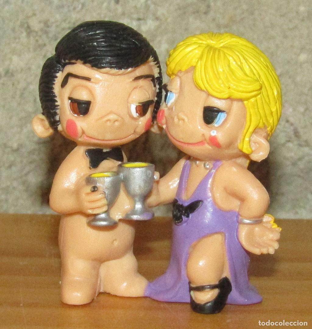 Figuras de goma y PVC: LOVE IS ... - ANTIGUA FIGURA DE PVC - COMICS SPAIN Y MINIKIM - A&Ntilde;O 1988 - NUEVA, SIN USO