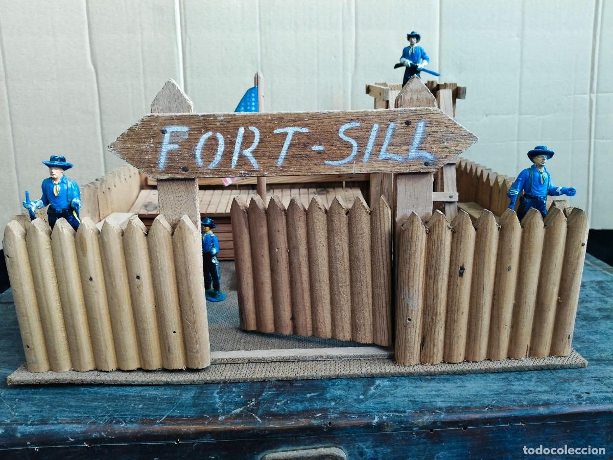 Figuras de goma y PVC: Antiguo fuerte oeste americano Fort Sill de Manuel Ramirez