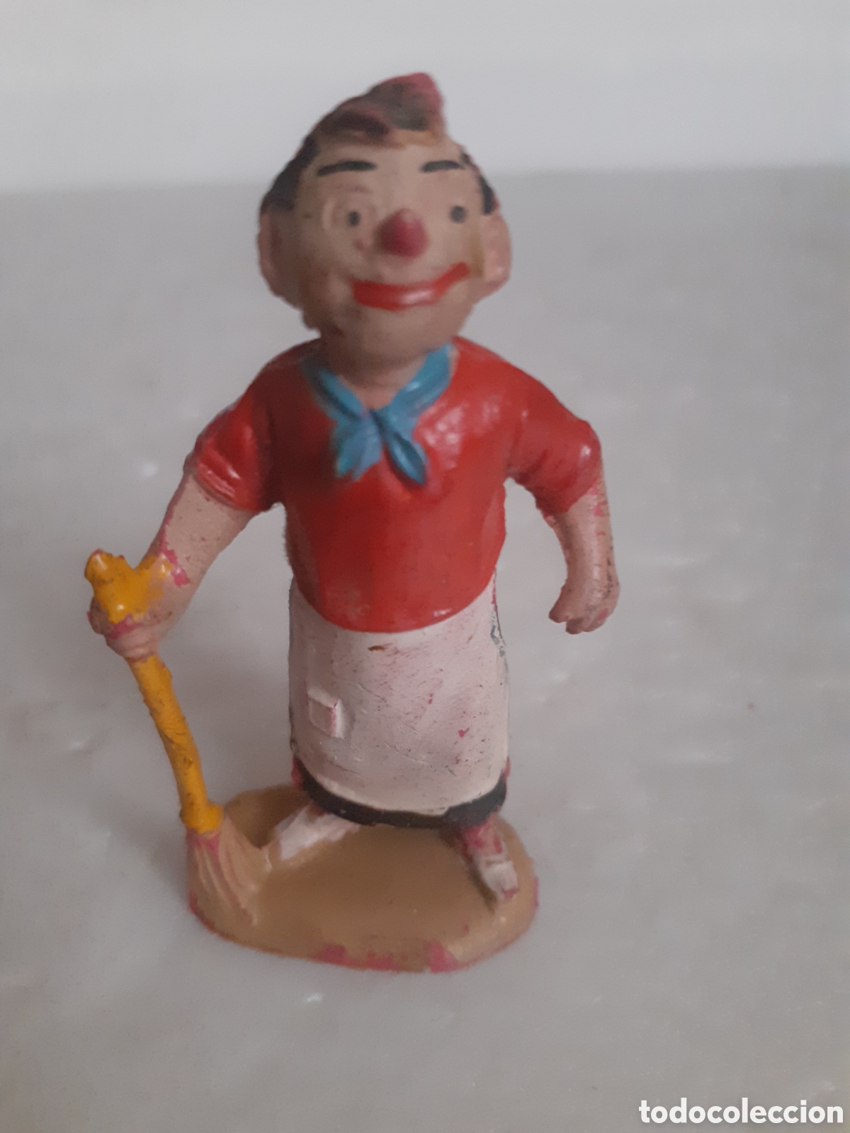 Figuras de goma y PVC: FIGURA PORTERA FSMILIA ULISES RARA TEIXIDO,REAMSA,JECSAN