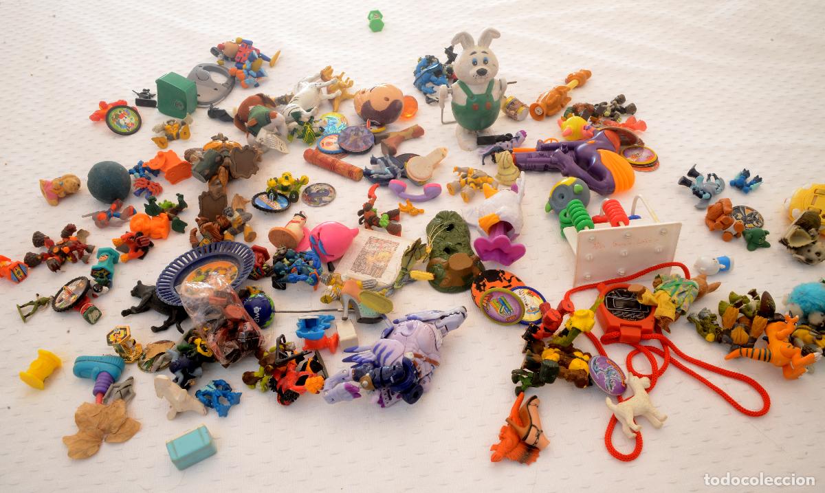 Figuras de goma y PVC: GRAN LOTE DE PEQUE&Ntilde;OS JUGUETES, FIGURAS EN PVC, ETC ETC.
