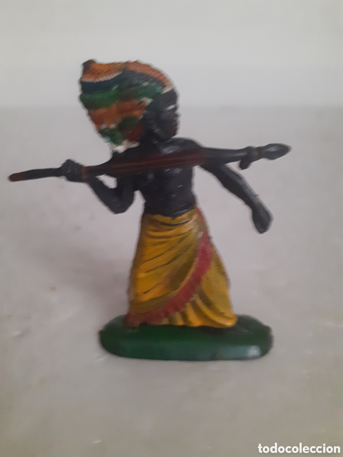 Figuras de goma y PVC: FIGURA GUERRERO KAKUANA EN GOMA PECH,REAMSA,JECSAN