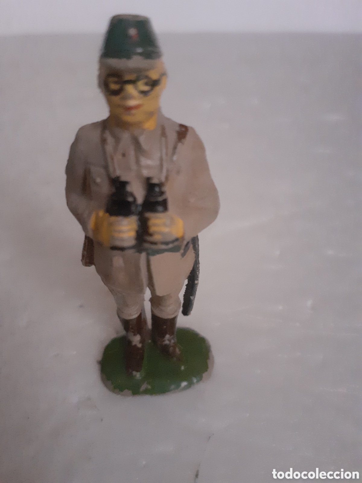 Figuras de goma y PVC: FIGURA OFICIAL SOLDADO JAPONES EN GOMA INFANTERIA JECSAN,PECH,REAMSA