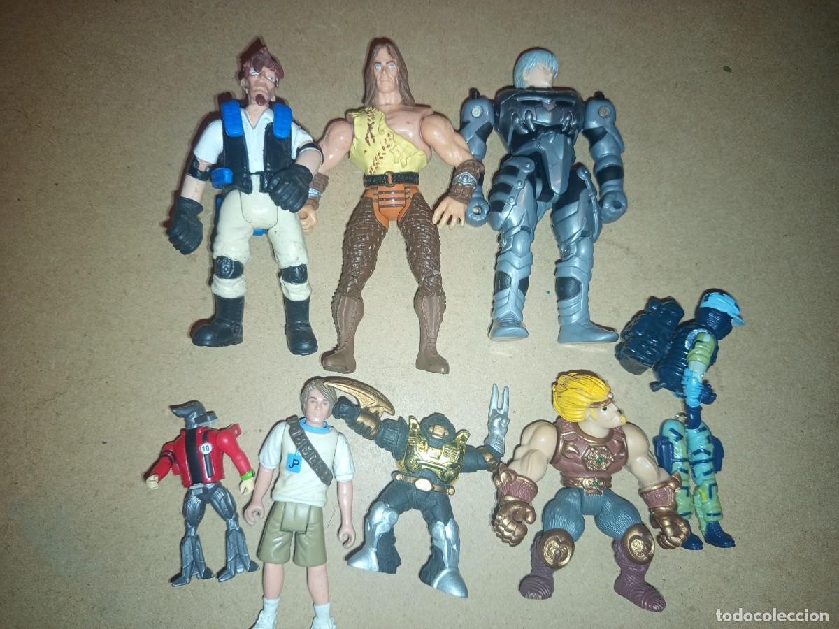 Figuras de goma y PVC: Antiguo art&iacute;culo de colecci&oacute;n mu&ntilde;ecos varios