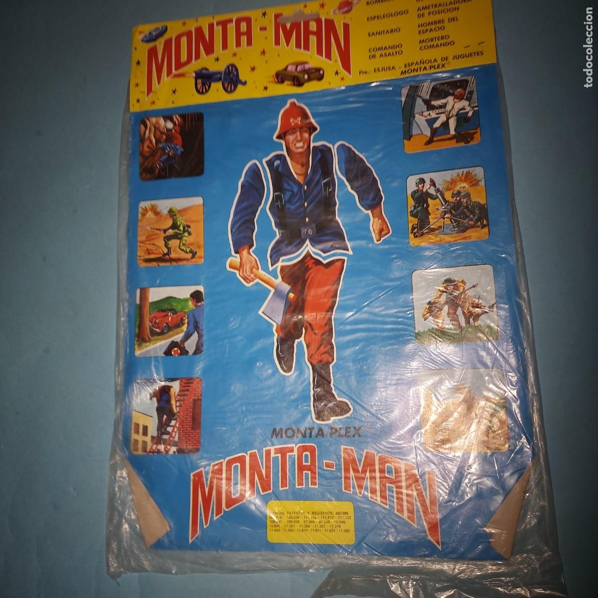 Figuras de goma y PVC: MONTAPLEX MONTA-MAN EXPOSITOR