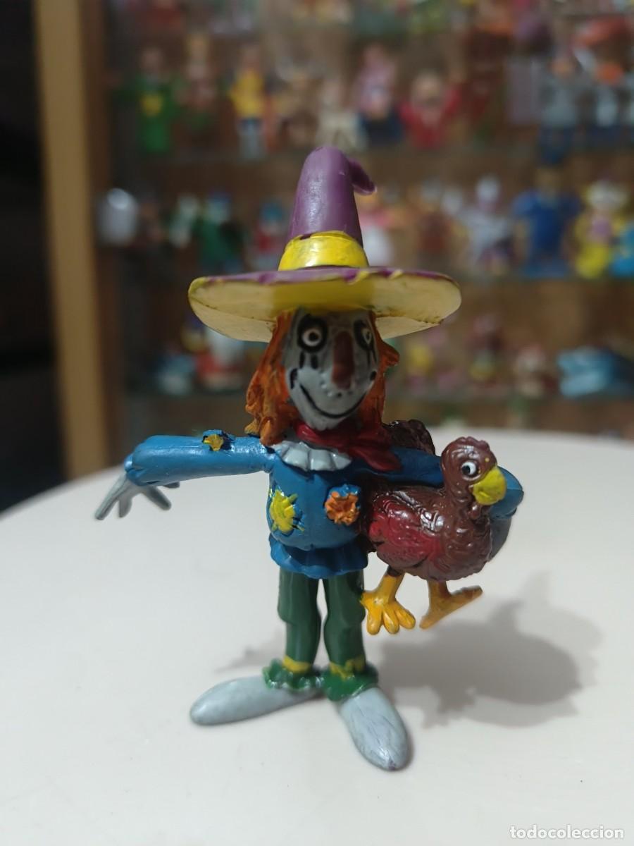 Figuras de goma y PVC: Ocasion ! Antigua figura nueva sin uso Espantapajaros Mago Oz Comics Spain 1987