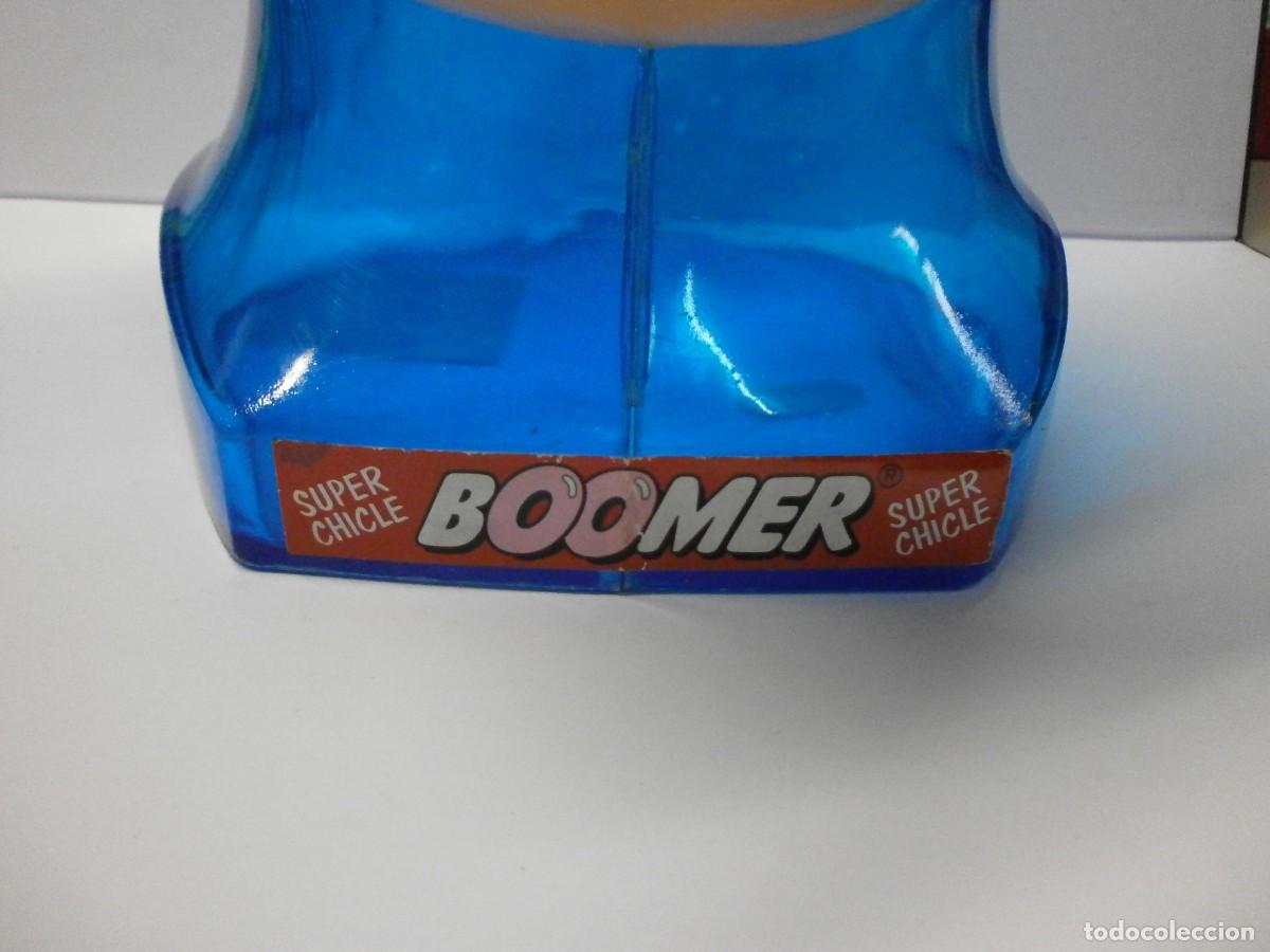 Figuras de goma y PVC: cabeza expositor de chicles boomer mide 30 cms - Foto 2
