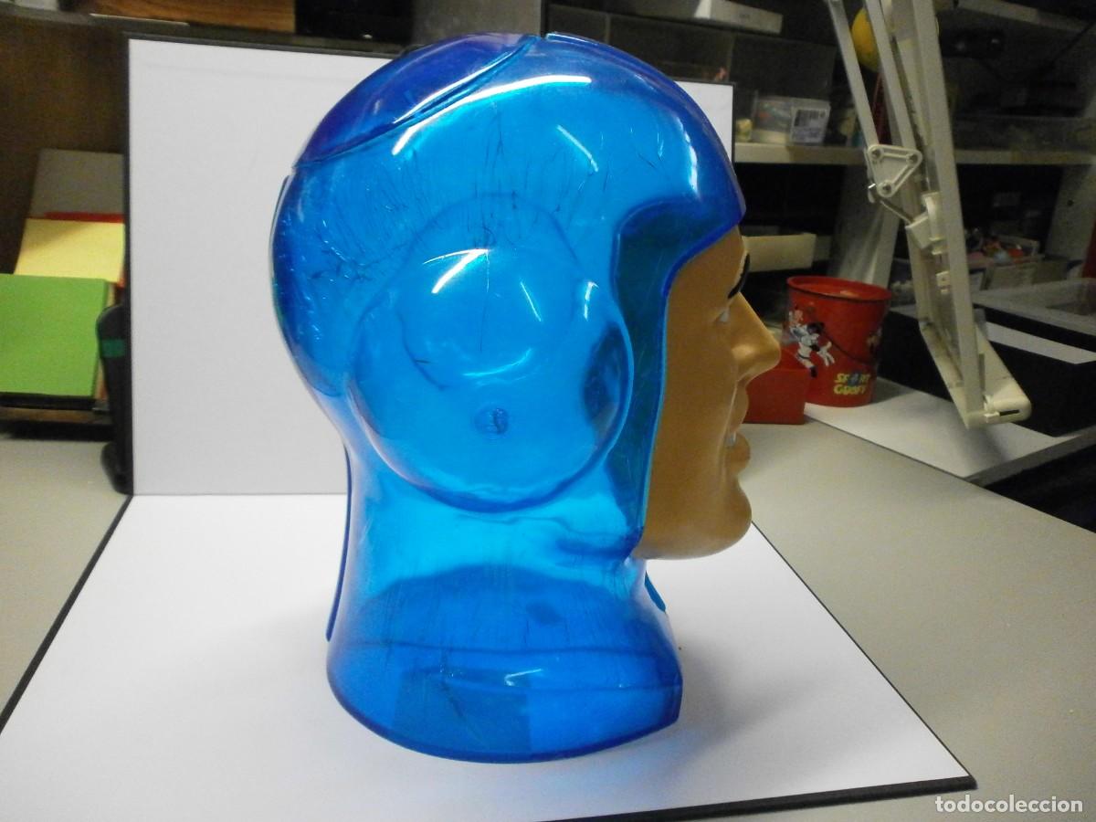 Figuras de goma y PVC: cabeza expositor de chicles boomer mide 30 cms - Foto 5