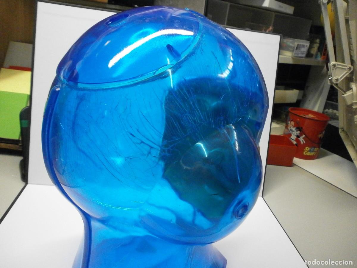 Figuras de goma y PVC: cabeza expositor de chicles boomer mide 30 cms - Foto 7