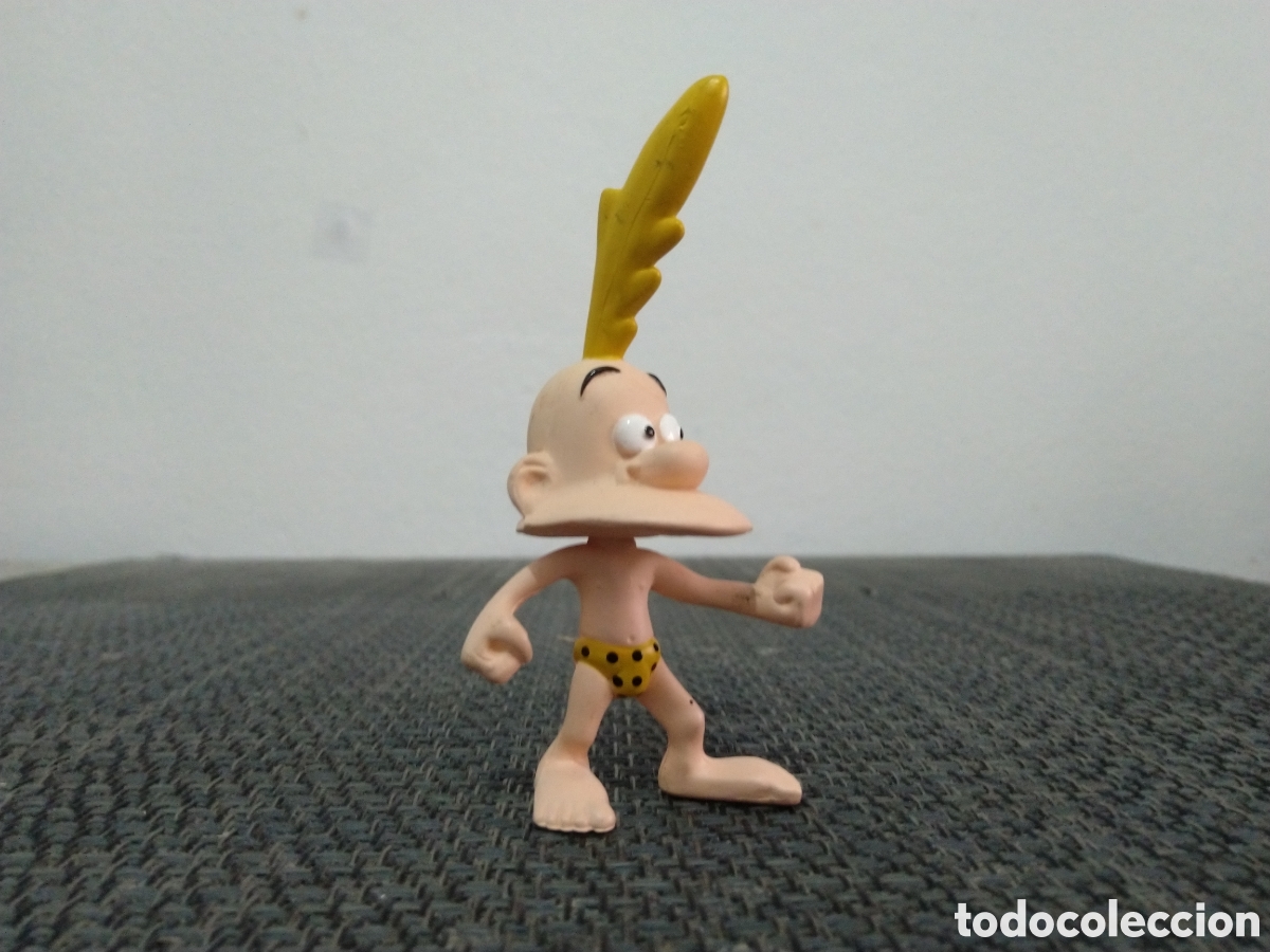 Figuras de goma y PVC: FIGURA PVC TITEUF DIBUJOS ANIMADOS PLASTOY ZEP COMICS SERIE TV TELEVISION TROGLODITA PREHISTORIA