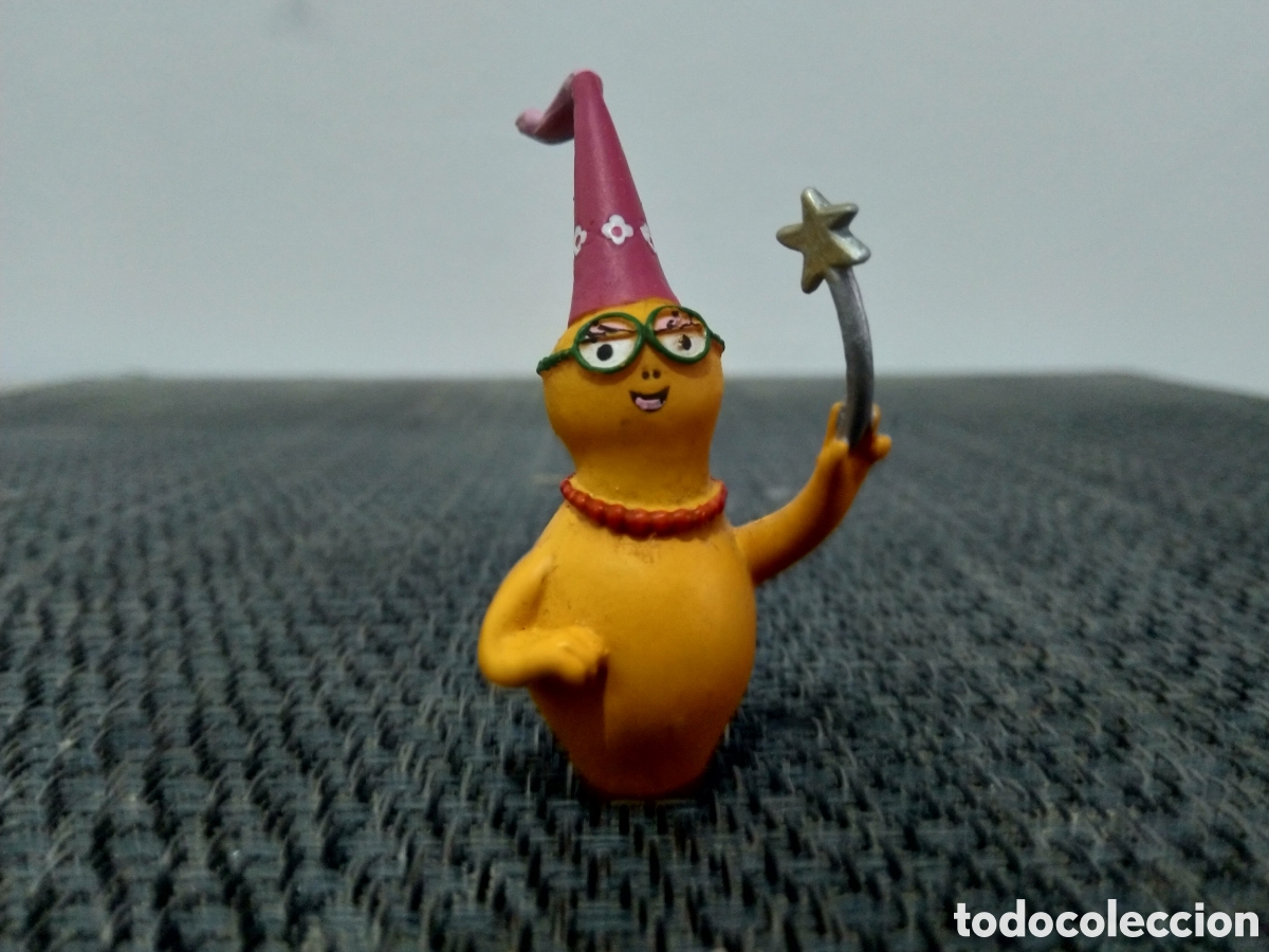 Figuras de goma y PVC: FIGURA PVC BARBAPAPA PLASTOY SERIE TV TELEVISION A&Ntilde;OS 70 DIBUJOS ANIMADOS