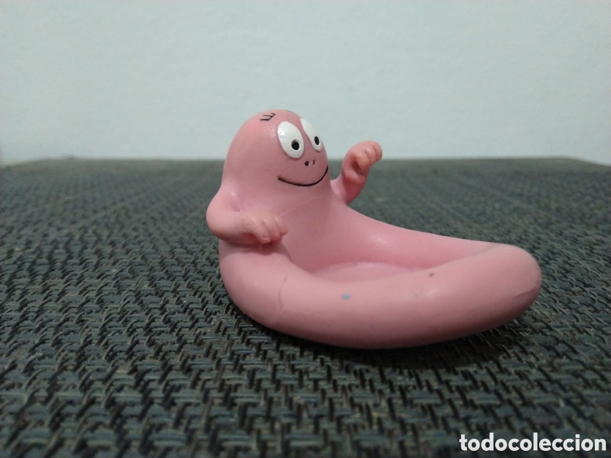 Figuras de goma y PVC: FIGURA PVC BARBAPAPA PLASTOY SERIE TV TELEVISION A&Ntilde;OS 70 DIBUJOS ANIMADOS