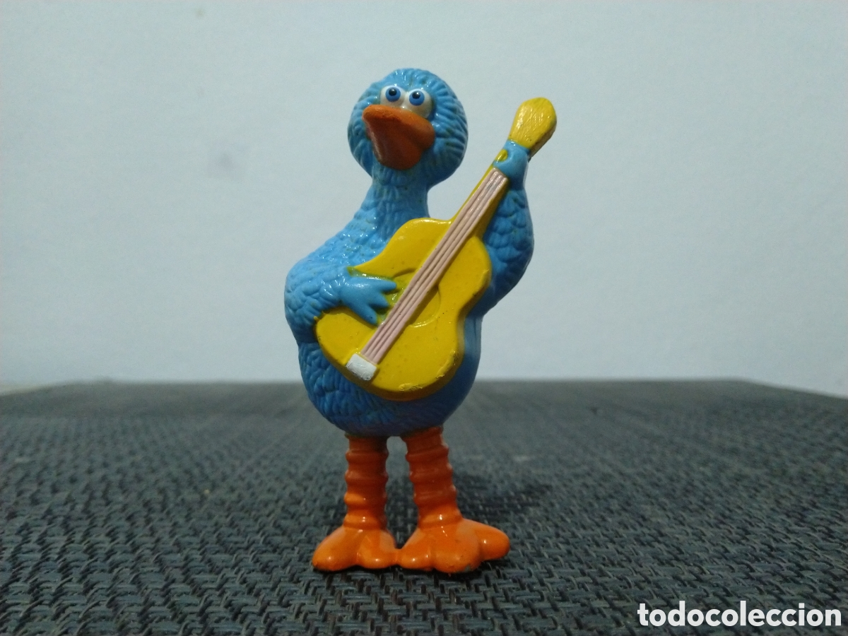 Figuras de goma y PVC: FIGURA PVC GALLINA CAPONATA TARA TOY GUITARRA PACO PICO BARRIO SESAMO PROGRAMA TV SESAME STREET