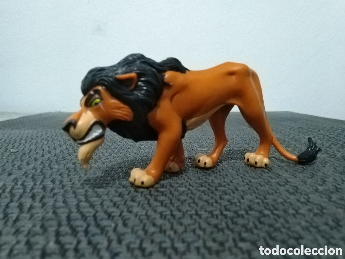 Figuras de goma y PVC: FIGURA PVC SCAR APPLAUSE TIO SIMBA EL REY LEON THE LION KING WALT DISNEY DIBUJOS ANIMADOS