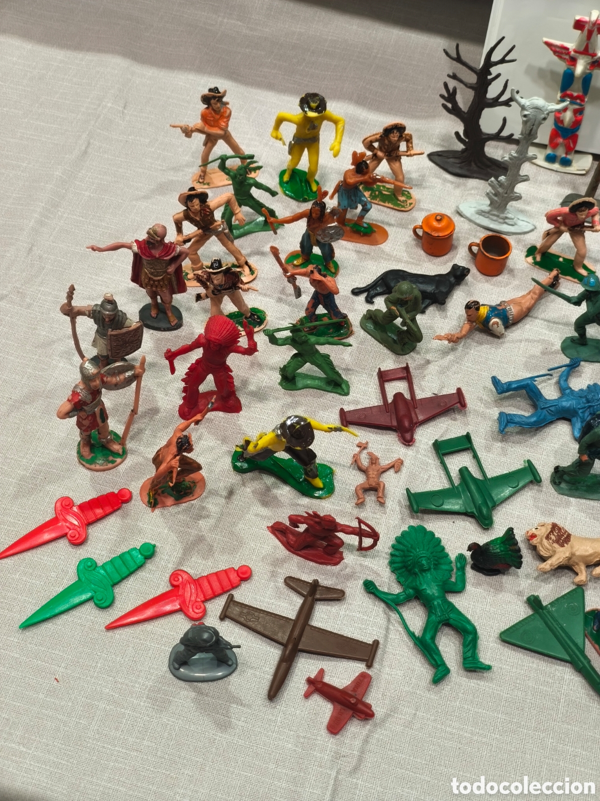 Figuras de goma y PVC: Figuras de pl&aacute;stico antiguas - Foto 4