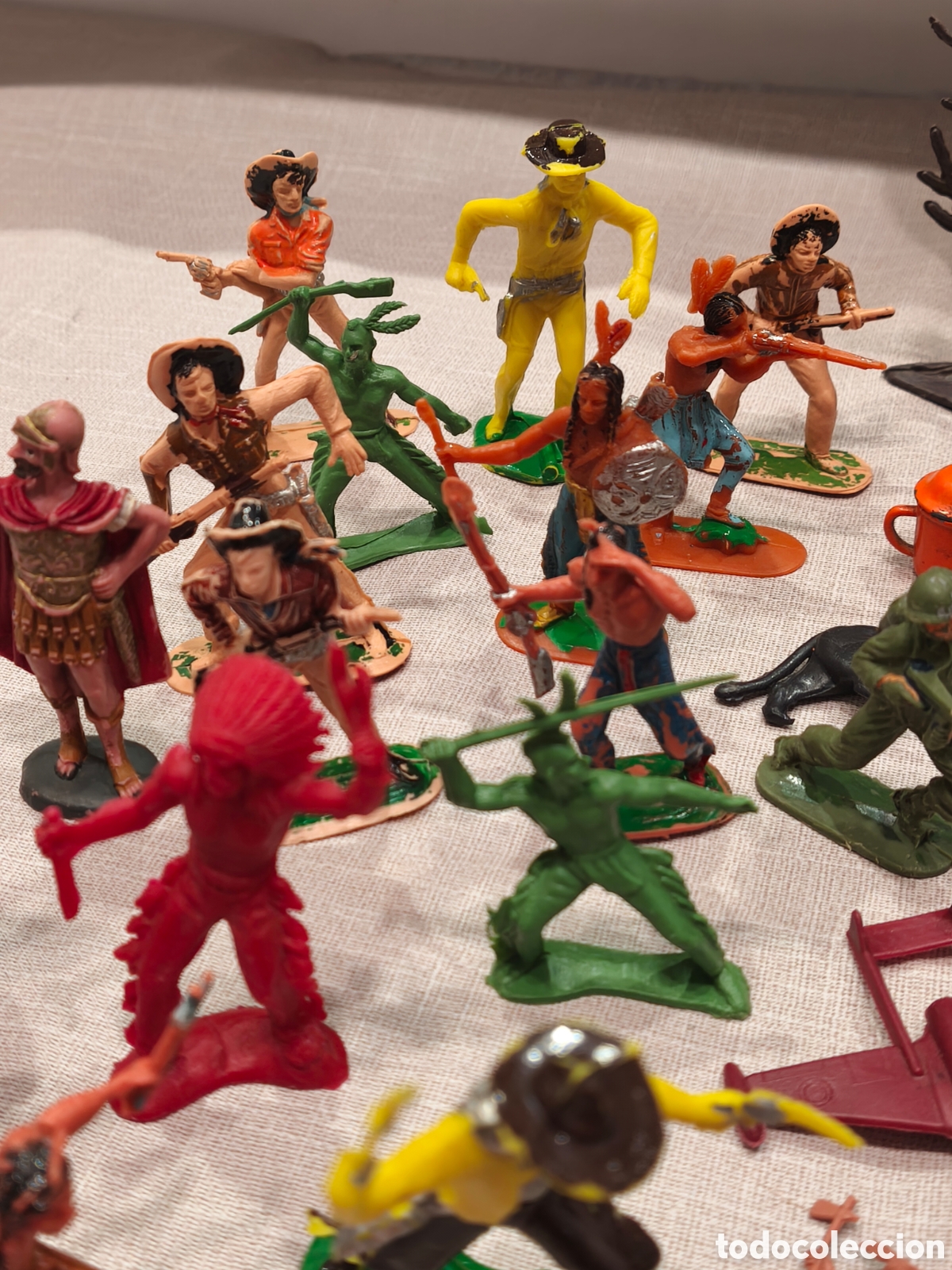 Figuras de goma y PVC: Figuras de pl&aacute;stico antiguas - Foto 6