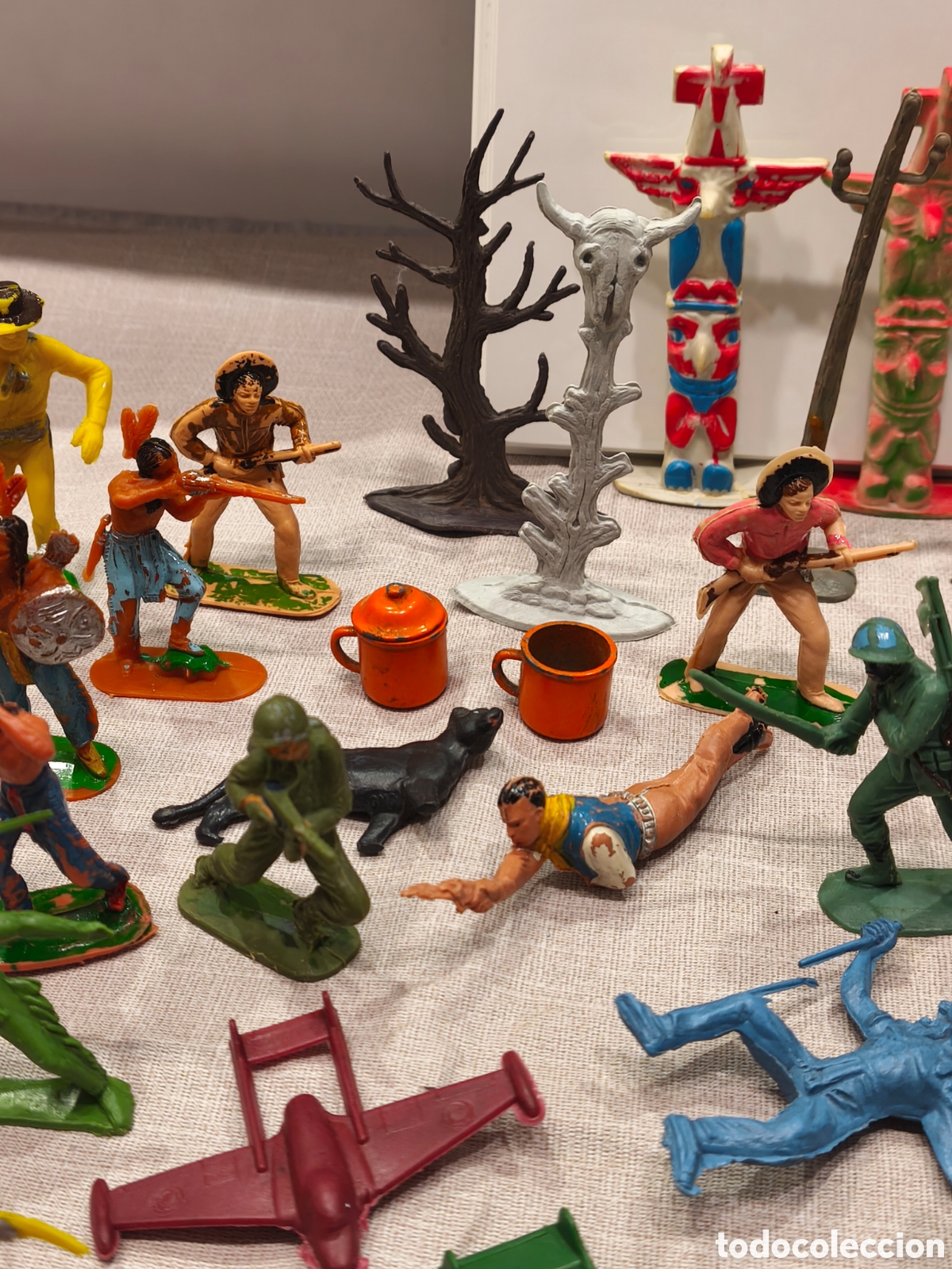 Figuras de goma y PVC: Figuras de pl&aacute;stico antiguas - Foto 7