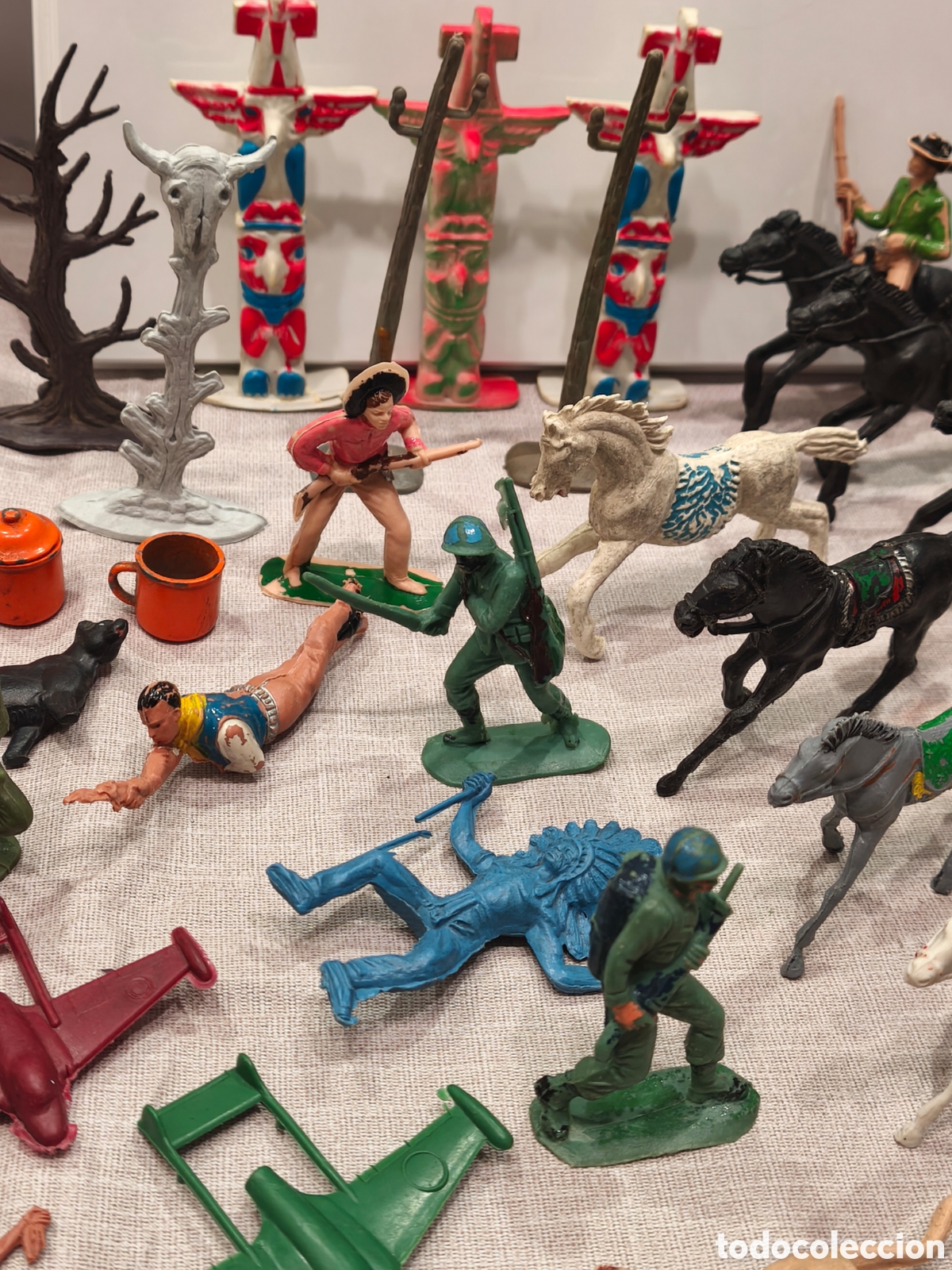 Figuras de goma y PVC: Figuras de pl&aacute;stico antiguas - Foto 9