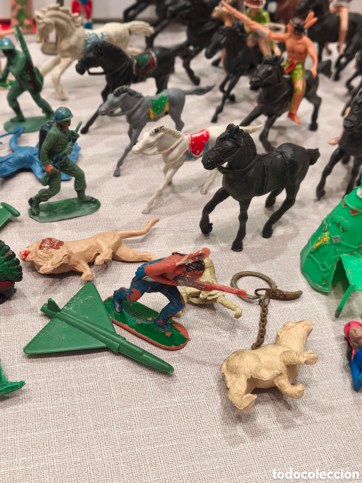 Figuras de goma y PVC: Figuras de pl&aacute;stico antiguas - Foto 10